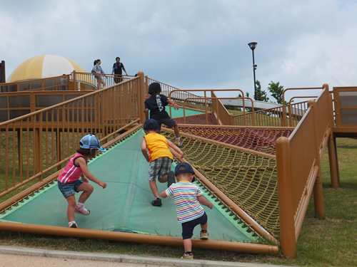 岡山 子供の遊び場～子供とお出かけ～つばきの丘運動公園